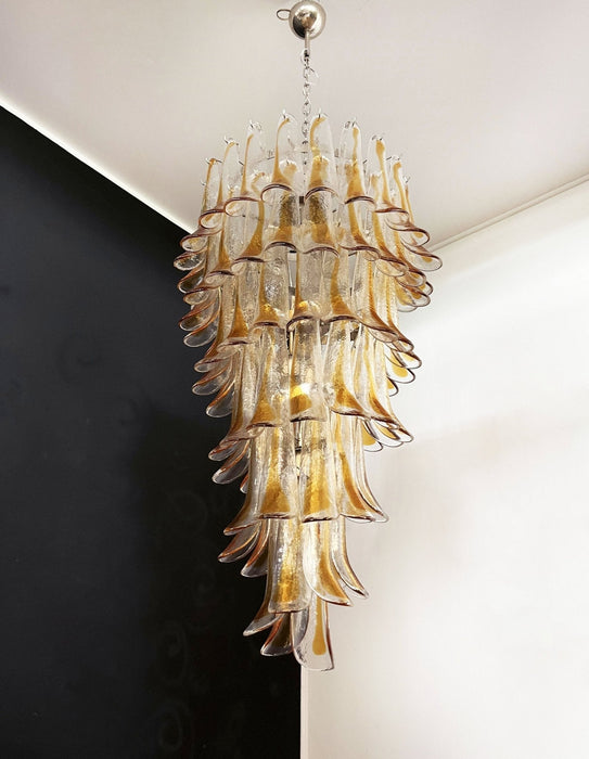 Marigold Glass Chandelier - Simprolos