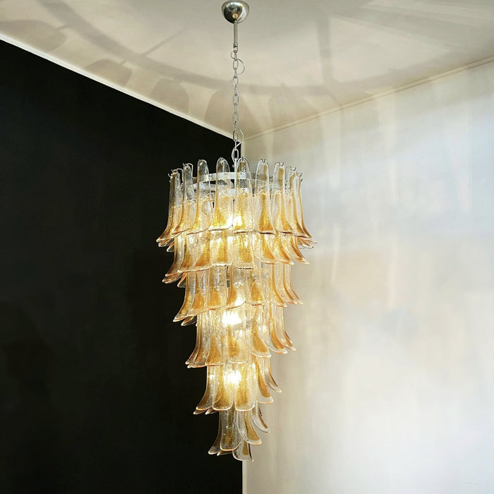 Marigold Glass Chandelier - Simprolos