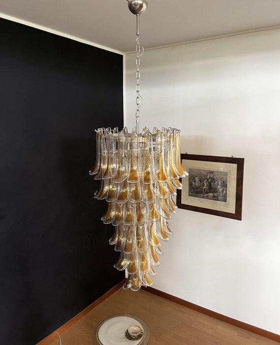 Marigold Glass Chandelier - Simprolos