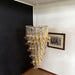 Marigold Glass Chandelier - Simprolos
