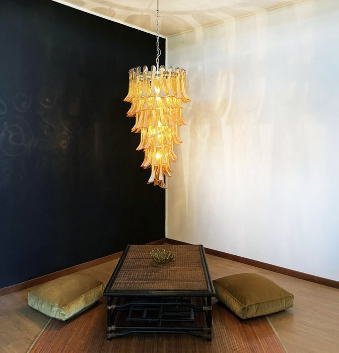 Marigold Glass Chandelier - Simprolos