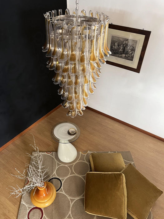 Marigold Glass Chandelier - Simprolos