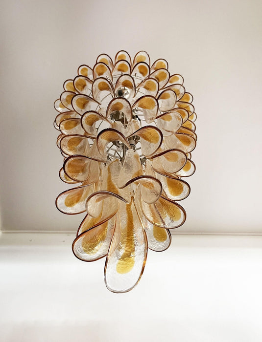 Marigold Glass Chandelier - Simprolos