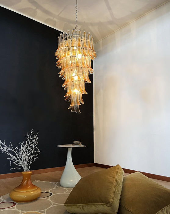 Marigold Glass Chandelier - Simprolos