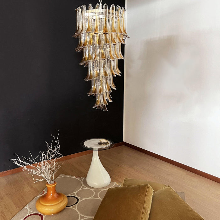 Marigold Glass Chandelier - Simprolos
