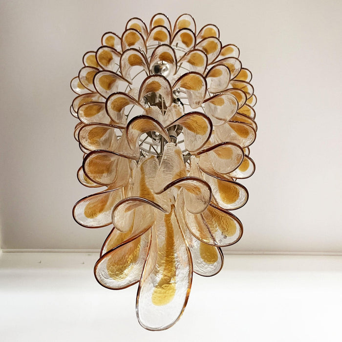 Marigold Glass Chandelier - Simprolos