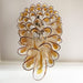 Marigold Glass Chandelier - Simprolos