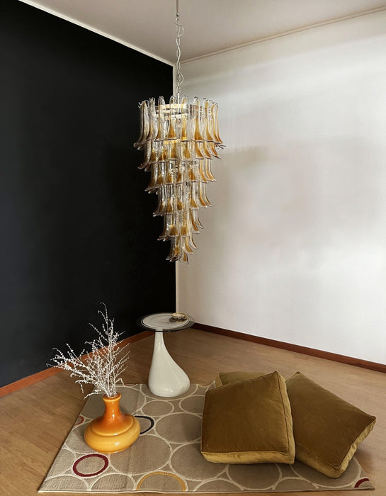 Marigold Glass Chandelier - Simprolos