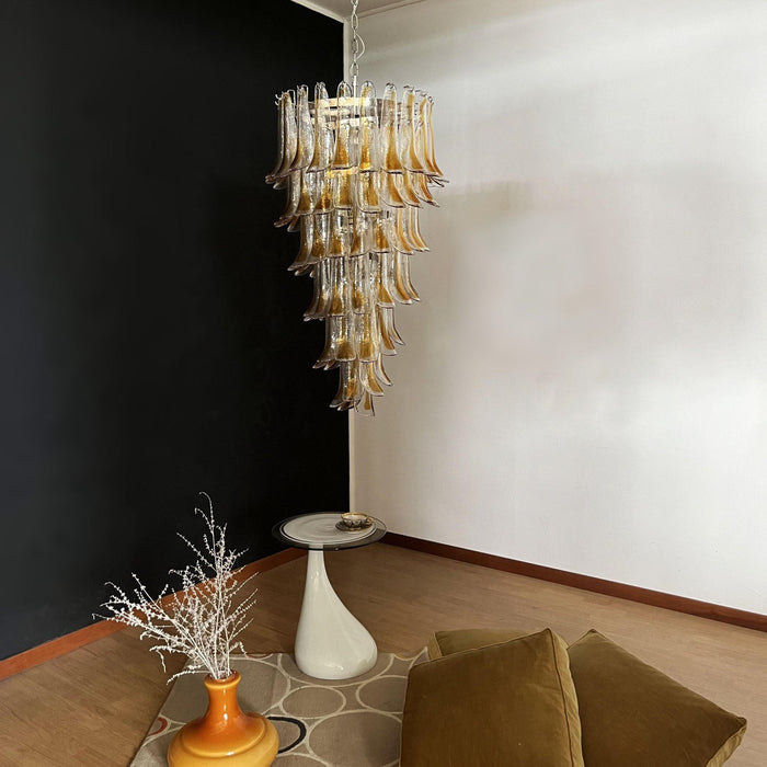 Marigold Glass Chandelier - Simprolos