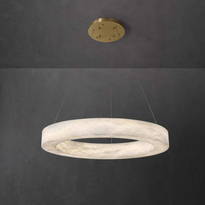 Marika Alabaster Chandelier - Simprolos