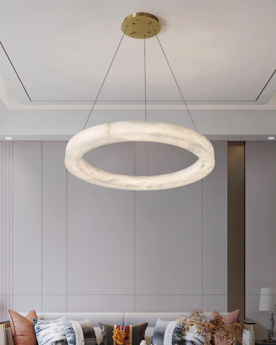 Marika Alabaster Chandelier - Simprolos