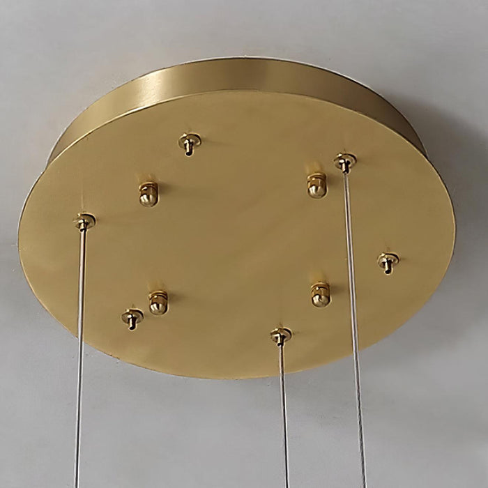 Marika Alabaster Chandelier - Simprolos