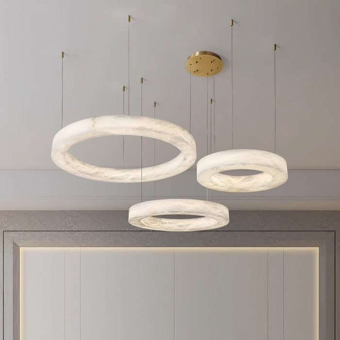 Marika Alabaster Chandelier - Simprolos