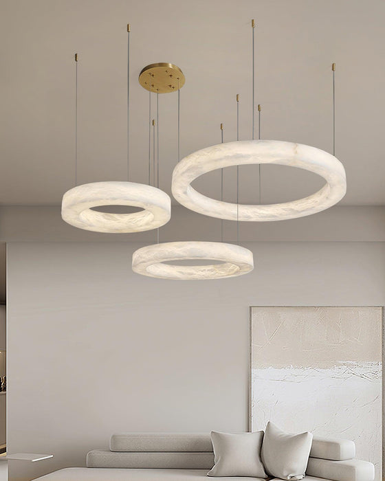Marika Alabaster Chandelier - Simprolos
