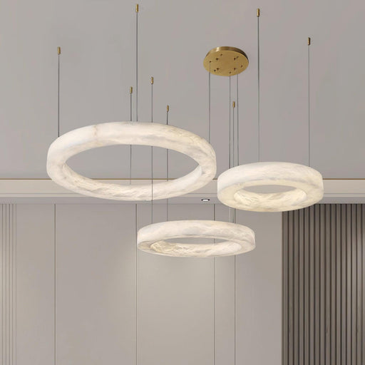 Marika Alabaster Chandelier - Simprolos