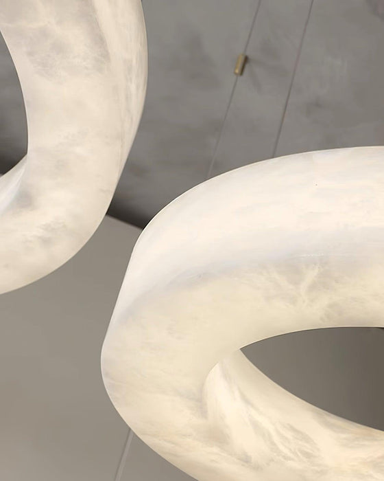 Marika Alabaster Chandelier - Simprolos