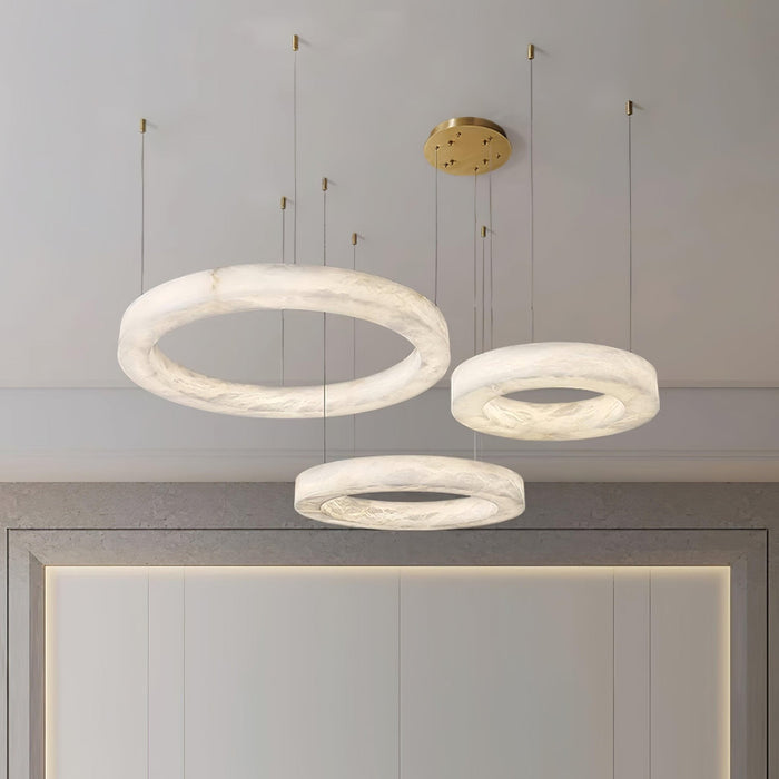 Marika Alabaster Chandelier - Simprolos