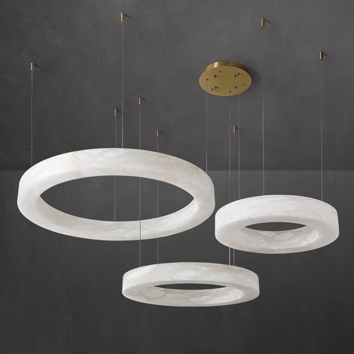 Marika Alabaster Chandelier - Simprolos