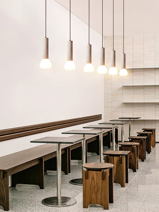 Matchstick Travertine Pendant Lamp - Simprolos