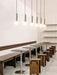 Matchstick Travertine Pendant Lamp - Simprolos