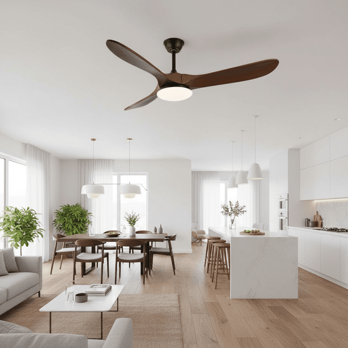 Maverick 42"/52" Ceiling Fan Light - Simprolos