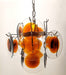 Mazzega Vistosi Glass Chandelier - Simprolos