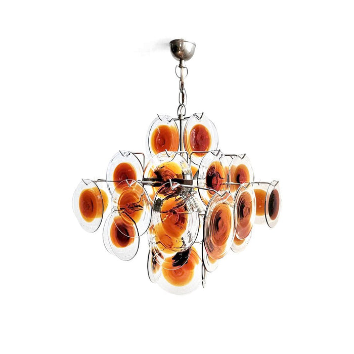Mazzega Vistosi Glass Chandelier - Simprolos