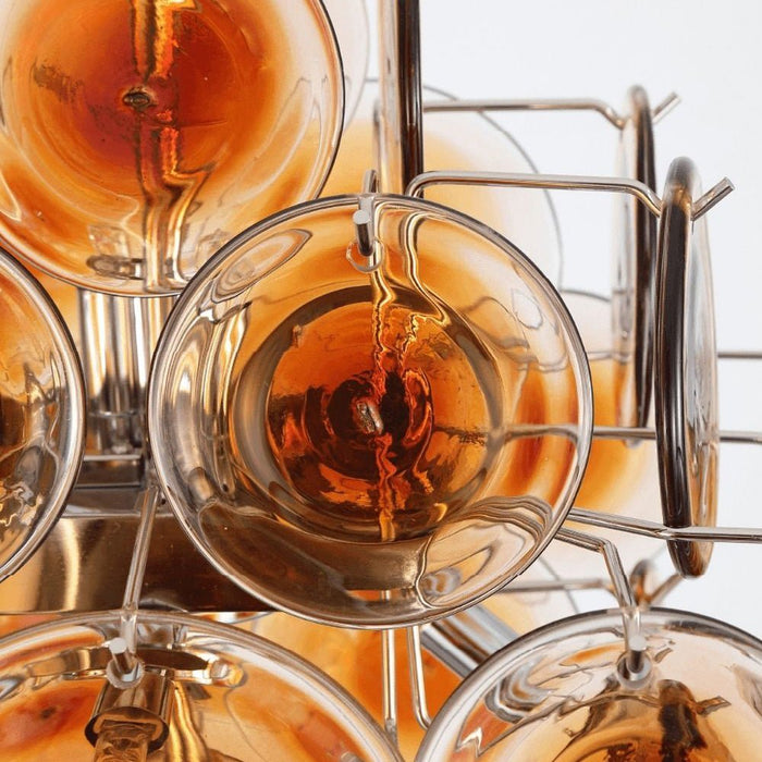Mazzega Vistosi Glass Chandelier - Simprolos