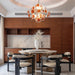 Mazzega Vistosi Glass Chandelier - Simprolos