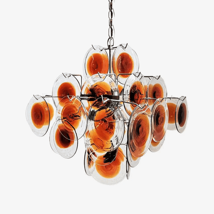 Mazzega Vistosi Glass Chandelier - Simprolos