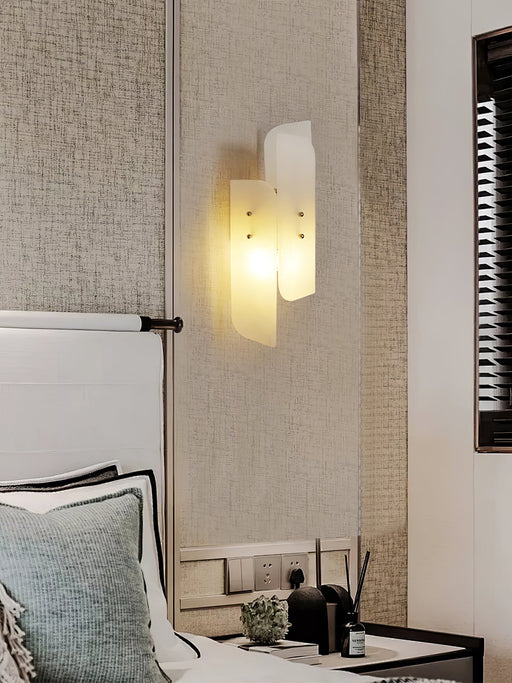 Megalith Alabaster Wall Light - Simprolos