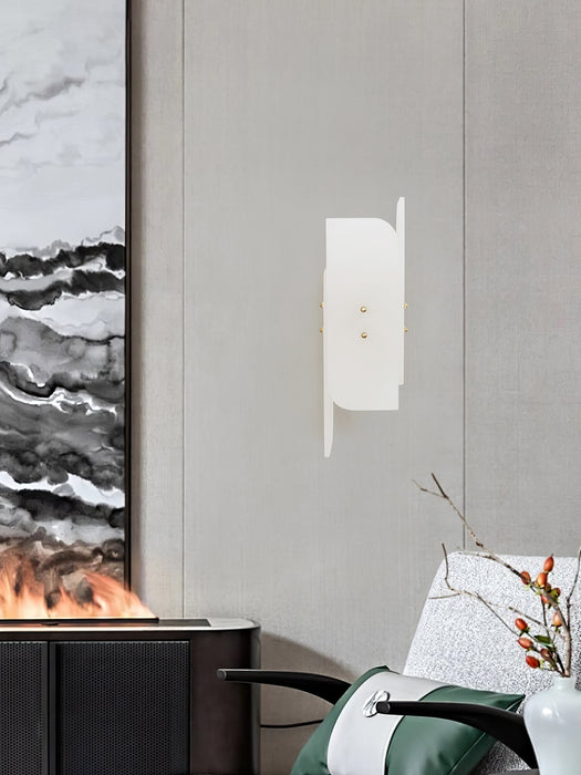 Megalith Alabaster Wall Light - Simprolos