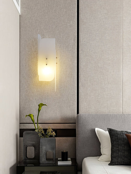 Megalith Alabaster Wall Light - Simprolos