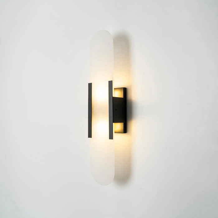 Melange Elongated Alabaster Wall Lamp - Simprolos