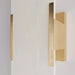Melange Elongated Alabaster Wall Lamp - Simprolos