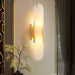 Melange Elongated Alabaster Wall Lamp - Simprolos