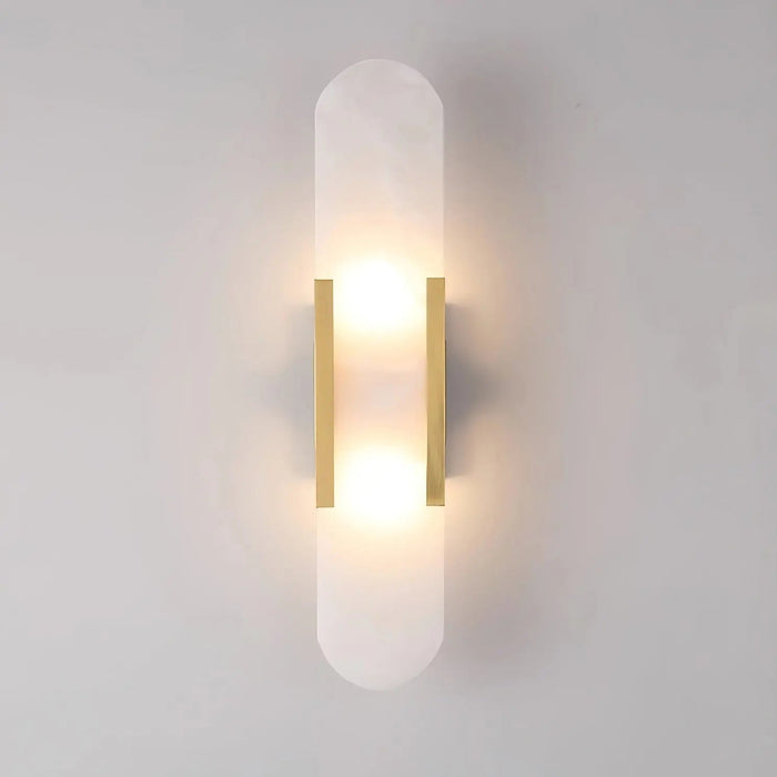 Melange Elongated Alabaster Wall Lamp - Simprolos