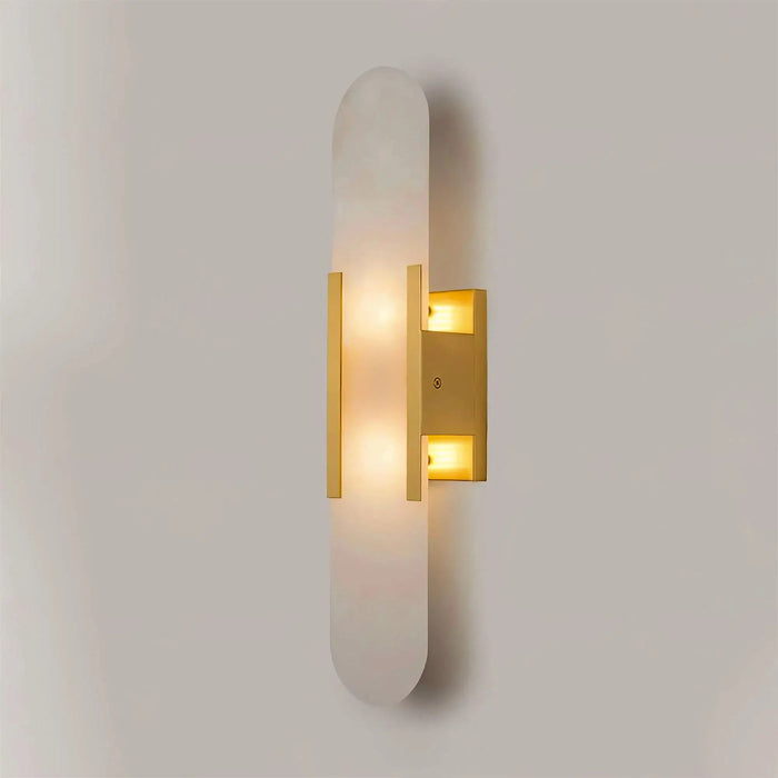 Melange Elongated Alabaster Wall Lamp - Simprolos