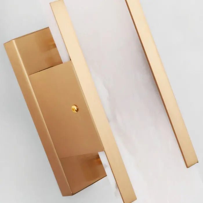 Melange Elongated Alabaster Wall Lamp - Simprolos