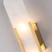 Melange Elongated Alabaster Wall Lamp - Simprolos