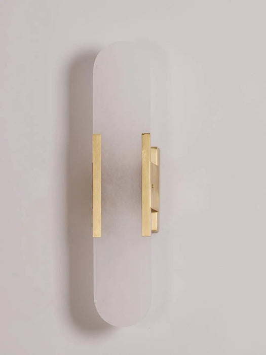 Melange Elongated Alabaster Wall Lamp - Simprolos