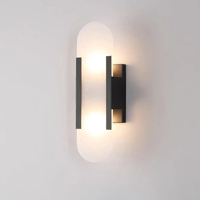 Melange Elongated Alabaster Wall Lamp - Simprolos
