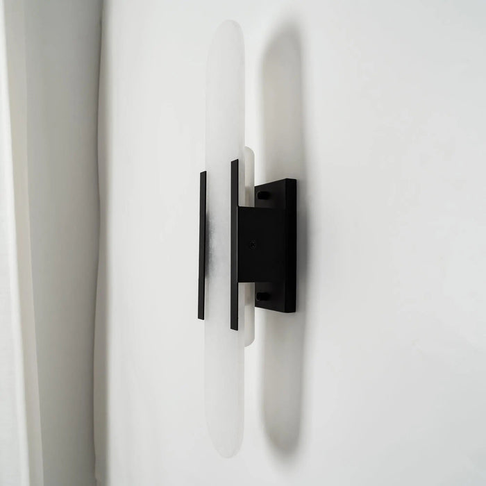 Melange Elongated Alabaster Wall Lamp - Simprolos