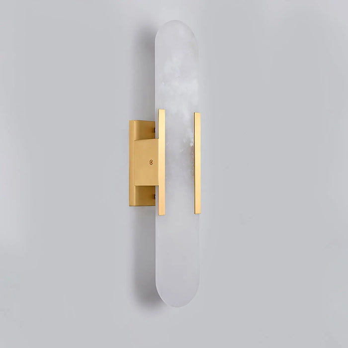 Melange Elongated Alabaster Wall Lamp - Simprolos