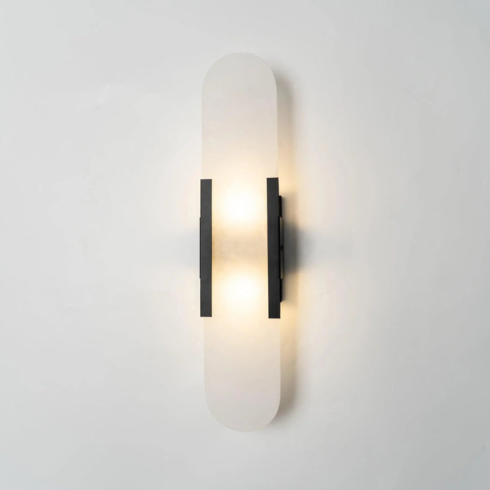 Melange Elongated Alabaster Wall Lamp - Simprolos