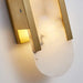 Melange Elongated Alabaster Wall Lamp - Simprolos
