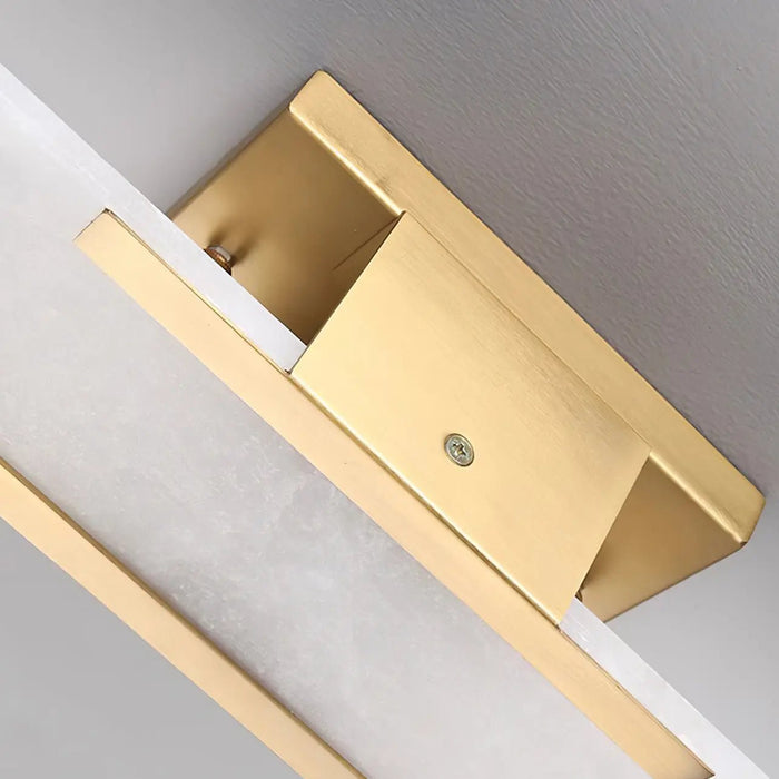 Melange Elongated Alabaster Wall Lamp - Simprolos