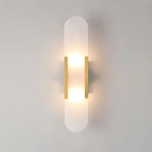 Melange Elongated Alabaster Wall Lamp - Simprolos