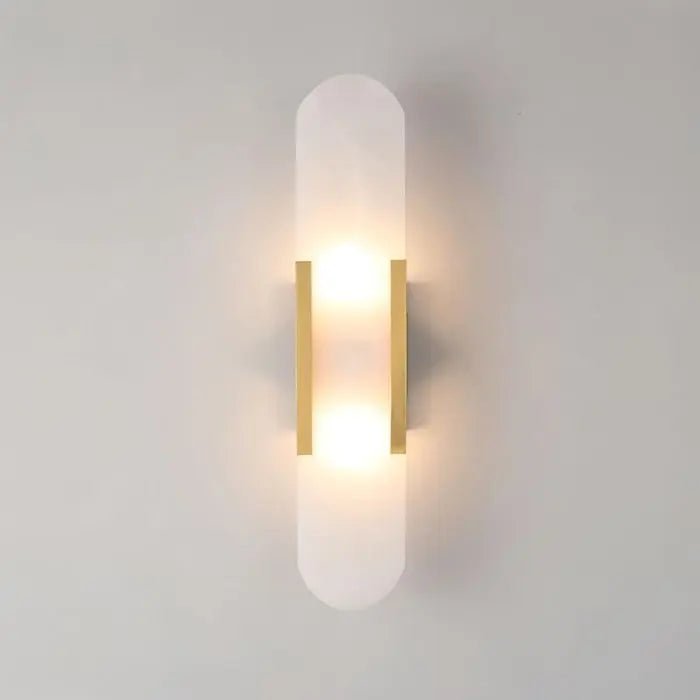 Melange Elongated Alabaster Wall Lamp - Simprolos