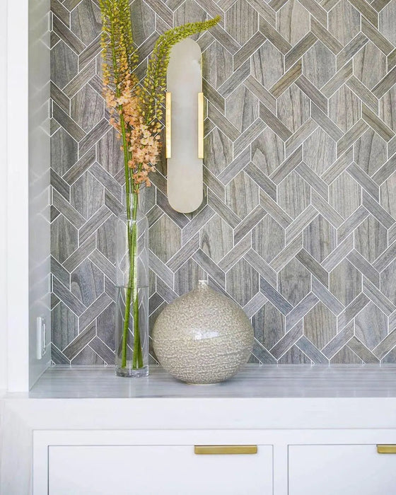 Melange Elongated Alabaster Wall Lamp - Simprolos
